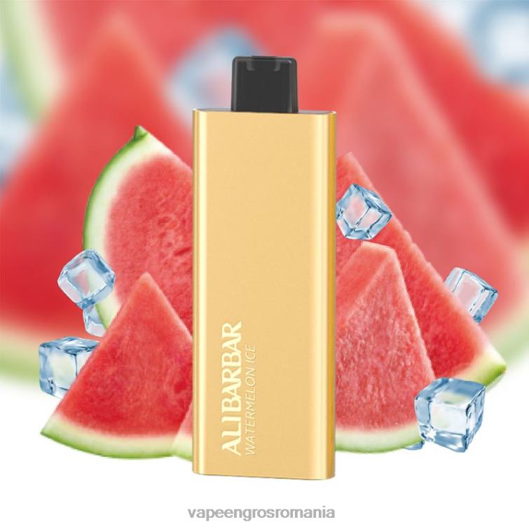 Vape En-Gros Romania Z4FPZ64 Alibarbar Pandora 7000 vape de unică folosință gheata de pepene verde