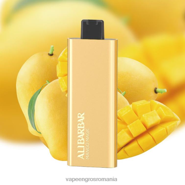 Țigară Electronică Preț Z4FPZ67 Alibarbar Pandora 7000 vape de unică folosință magie de mango