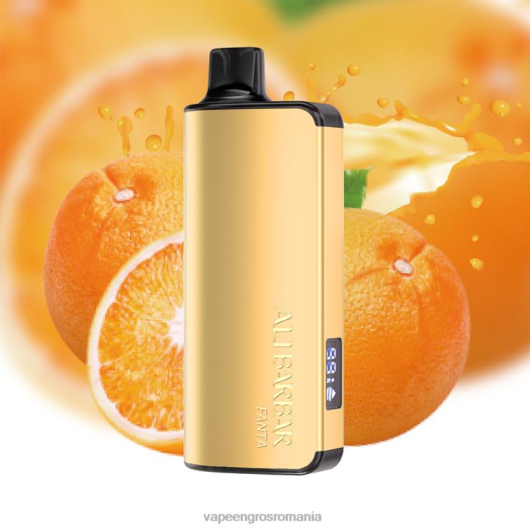 Puff Vape En Gros Z4FPZ16 Alibarbar Ingot 9000 vape de unică folosință apus de soare din California