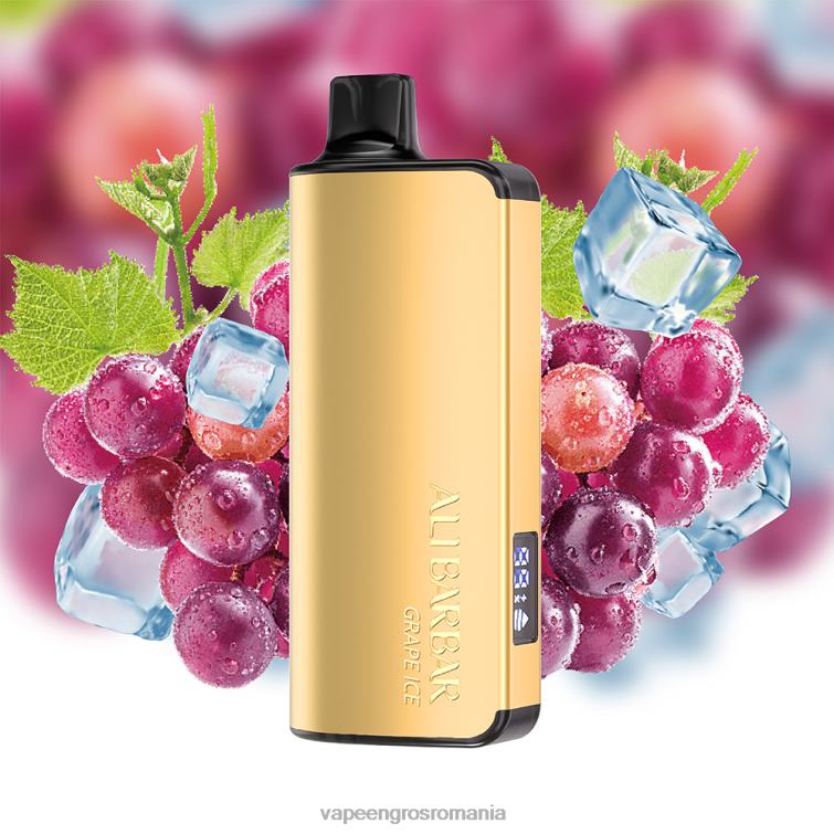 Țigară Electronică Cu Lichid Z4FPZ20 Alibarbar Ingot 9000 vape de unică folosință gheață de struguri