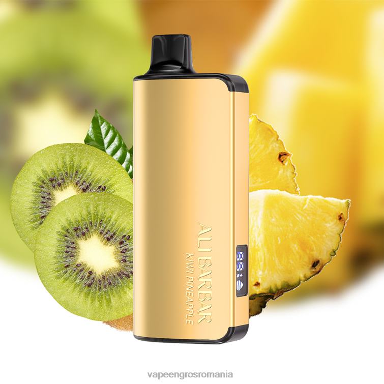 Țigară Electronică Cu Încărcător Z4FPZ21 Alibarbar Ingot 9000 vape de unică folosință ananas kiwi
