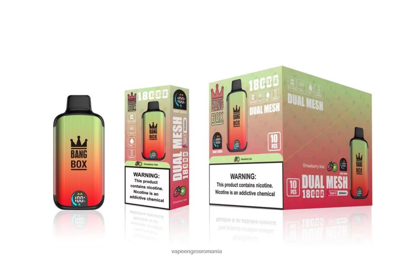 Bang Box 18000 pufuri F6Z6V92 - Țigară Electronică Preț kiwi de căpșuni