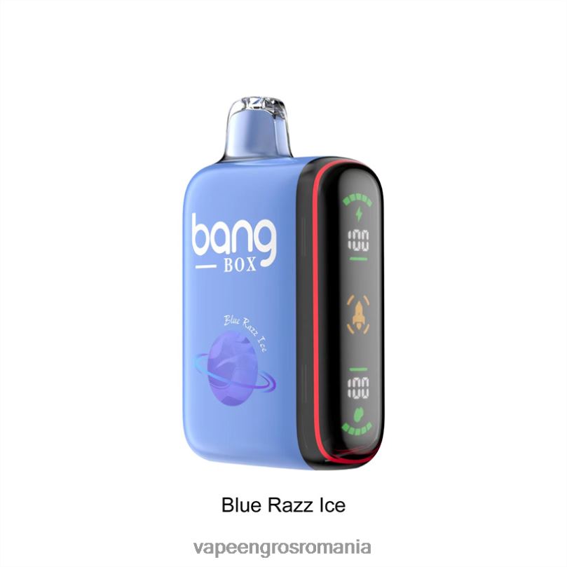 Bang Box Afișaj inteligent de putere cu 9000-18000 puf F6Z6V26 - Țigară Electronică Vaporesso gheață albastră