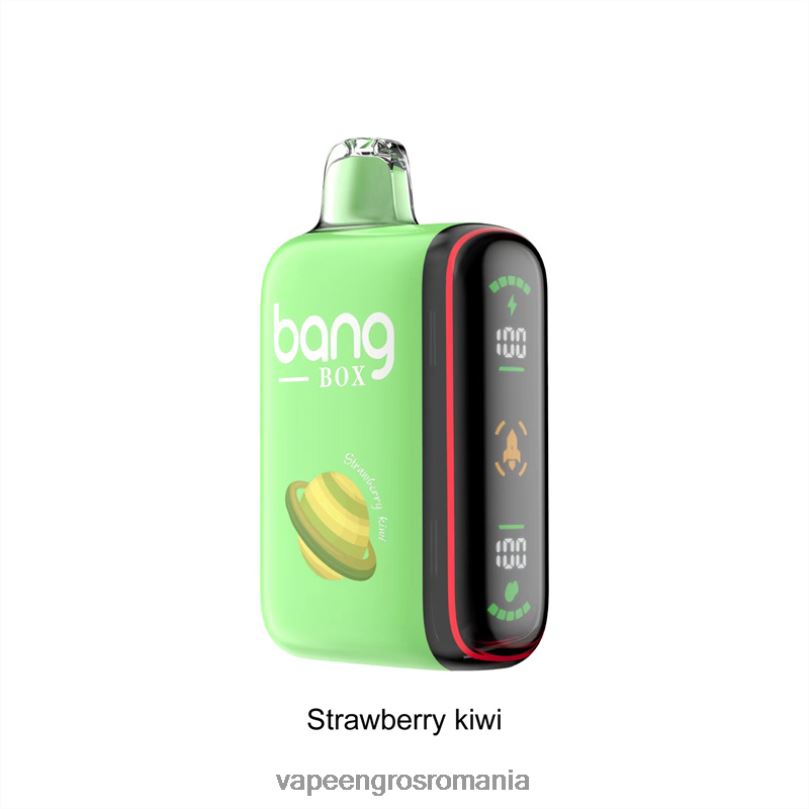 Bang Box Afișaj inteligent de putere cu 9000-18000 puf F6Z6V27 - Țigară Electronică Cu Lichid kiwi de căpșuni