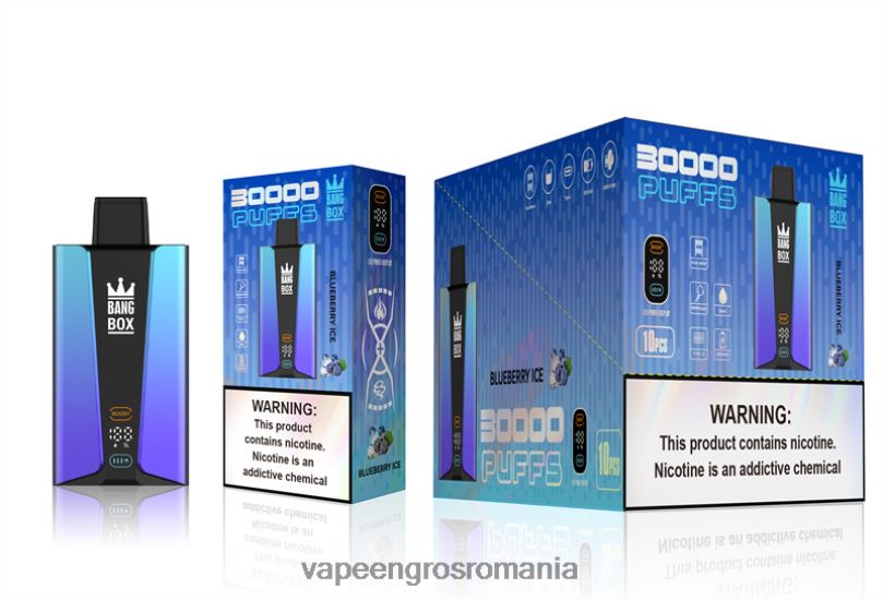 Bang Box Ecran inteligent cu 30000 de pufături F6Z6V79 - Țigară Electronică Vaporesso gheata de afine