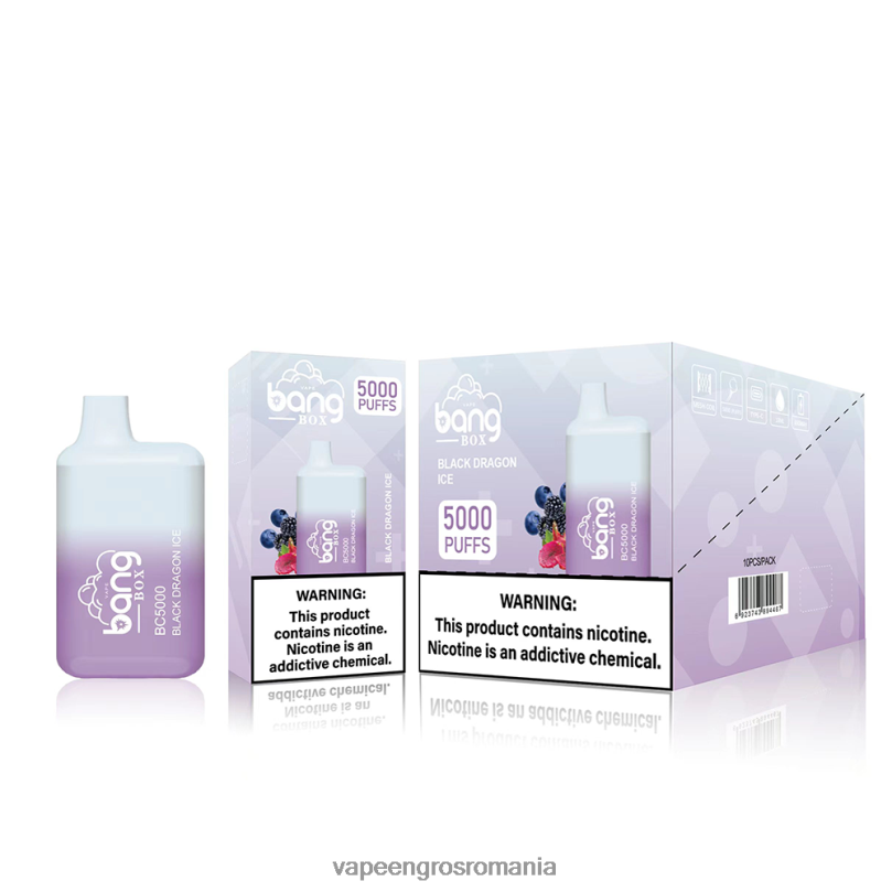 Bang Box bc5000 F6Z6V87 - Țigară Electronică Cu Lichid de unică folosință