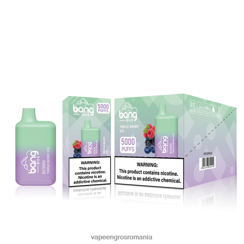 Bang Box bc5000 F6Z6V87 - Țigară Electronică Cu Lichid de unică folosință
