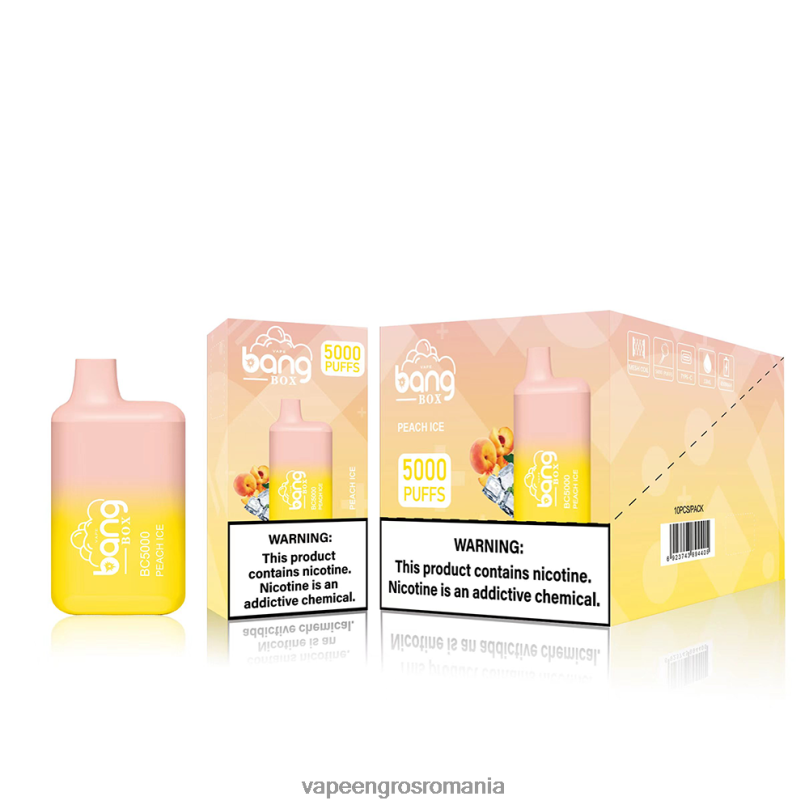 Bang Box bc5000 F6Z6V87 - Țigară Electronică Cu Lichid de unică folosință