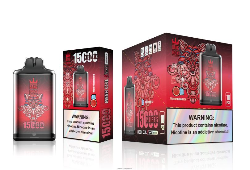 Bang Box s1-15000 pufuri F6Z6V106 - Țigară Electronică Preț gheata de pepene verde
