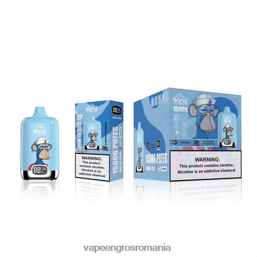 Puff Vape En Gros afine căpșuni N48BL132 Bang Box 15000