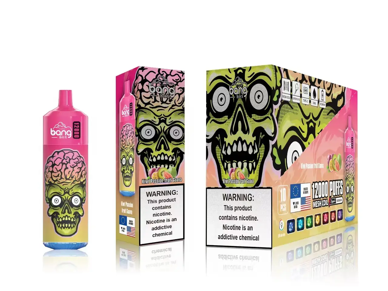 kiwi guava fructul pasiunii