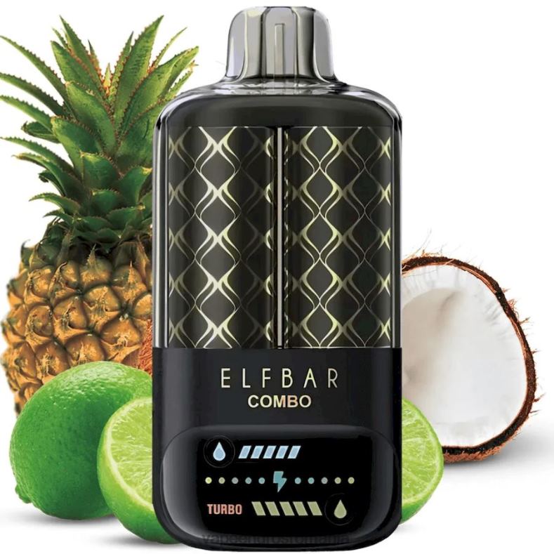 Elf Bar Combo 25000 - T48V05 lime & ananas Țigară Electronică Vaporesso