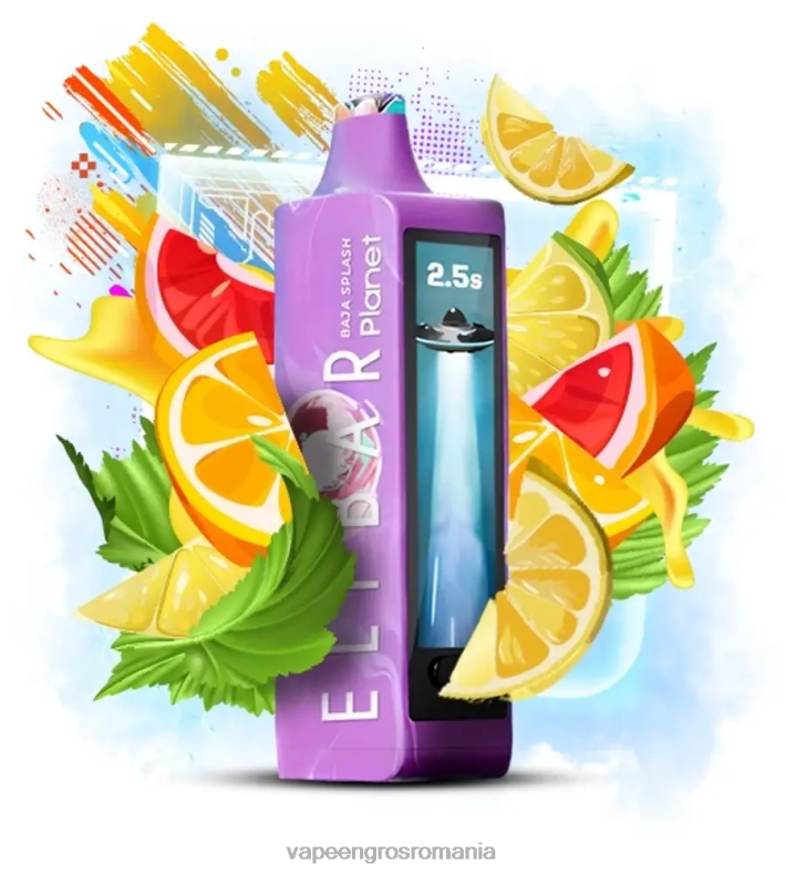 Elf Bar Planet 25000 - T48V026 baja splash Puff Vape En Gros