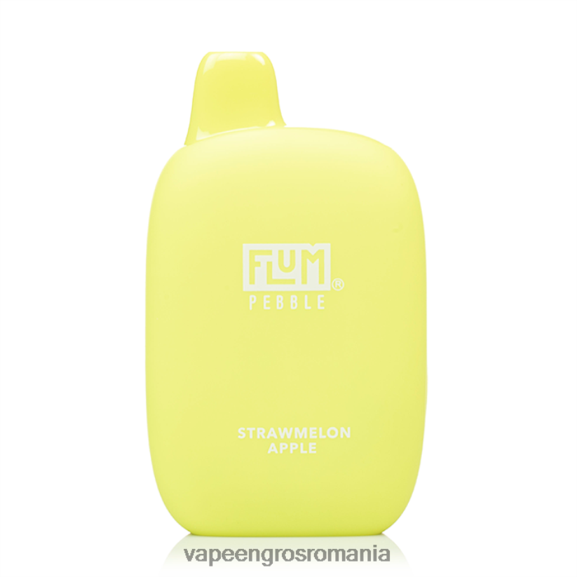măr de căpșuni FLUM PEBBLES 6000 pufuri 6J2HRX48 Țigară Electronică Cu Lichid