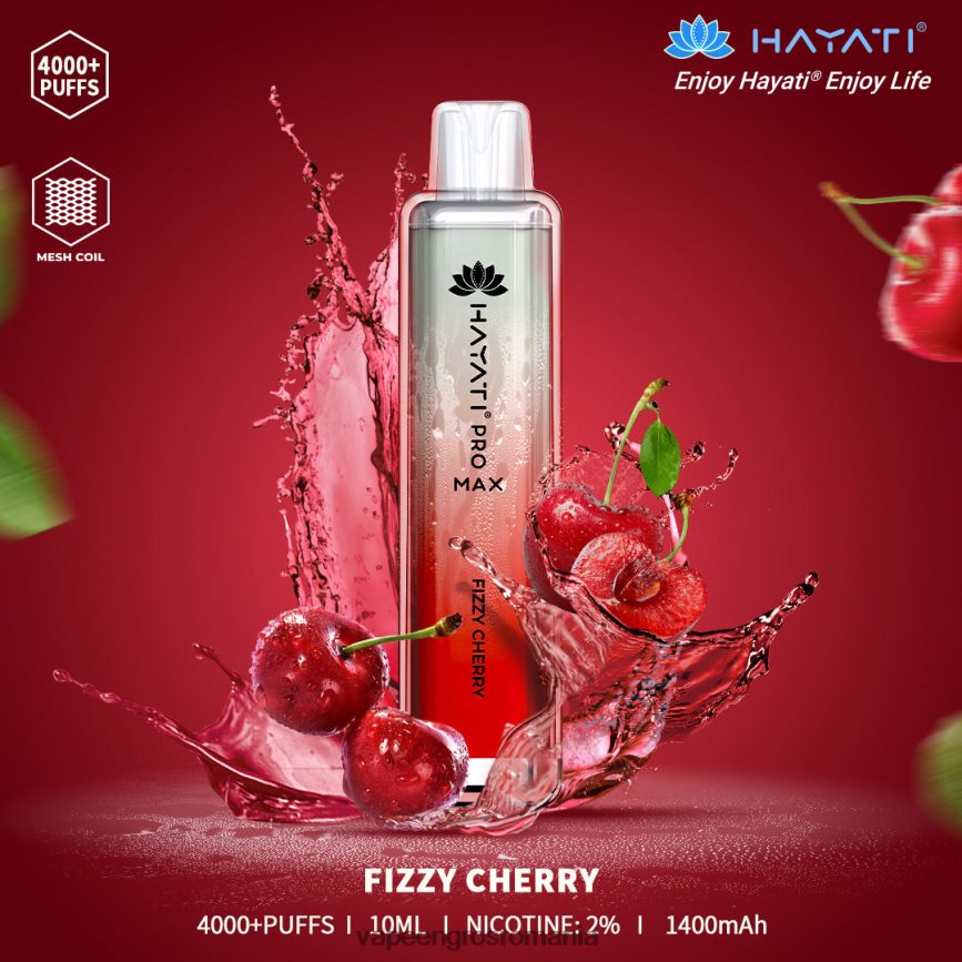 Țigară Electronică Cu Încărcător cireș gazos N48BL157 Hayati Pro Max 4000