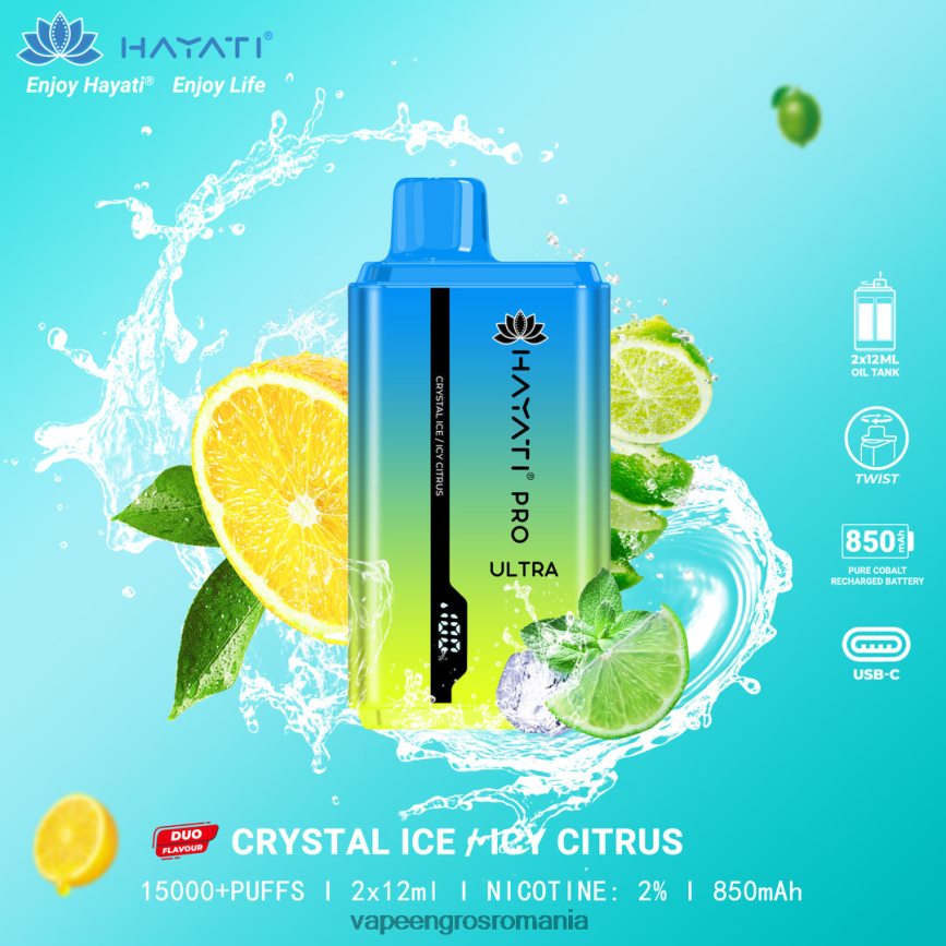 gheață de cristal/citrice înghețată