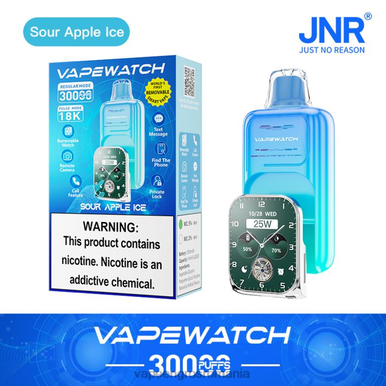 JNR ceas vape gheață de mere acru FB84D5 Țigară Electronică Vaporesso