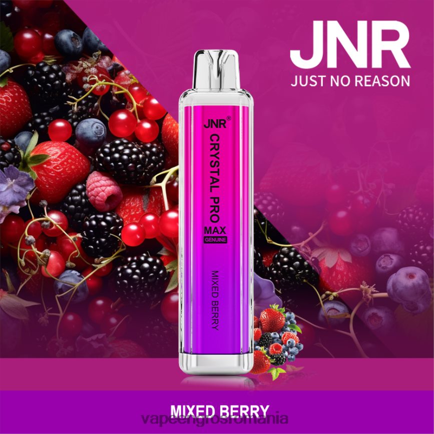 Vape Fara Nicotina boabe amestecate N48BL738 JNR CRYSTAL PRO MAX