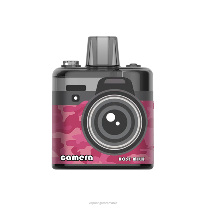LAVIE Camera 8000 pufuri 8BXF167 | Țigară Electronică Cu Încărcător lapte de trandafiri
