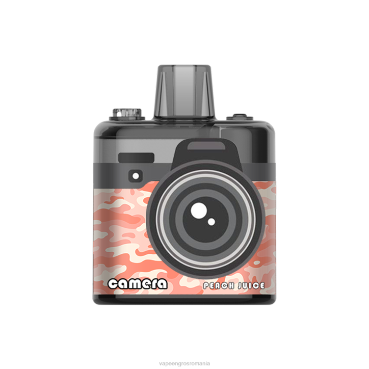 LAVIE Camera 8000 pufuri 8BXF174 | Țigară Electronică Cu Lichid suc de piersici