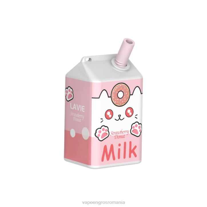 LAVIE MILK 7000 pufuri 8BXF177 | Vape En-Gros Romania gogoasa de capsuni