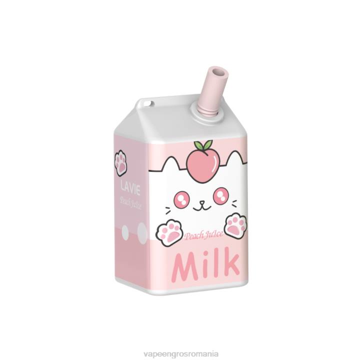 LAVIE MILK 7000 pufuri 8BXF179 | Vape Angro suc de piersici