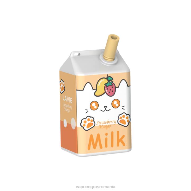 LAVIE MILK 7000 pufuri 8BXF182 | Țigară Electronică Cu Lichid mango cu capsuni