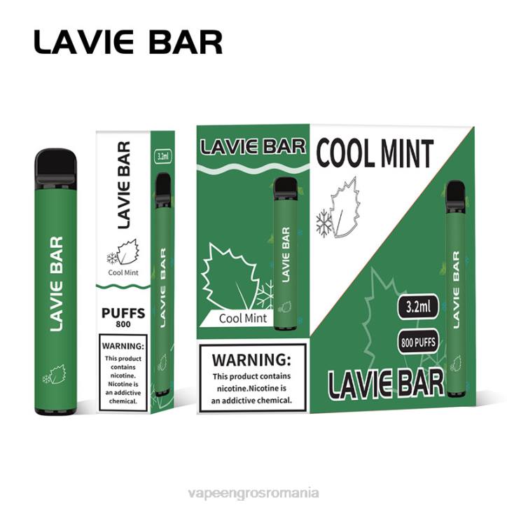 LAVIE BAR 800 pufuri 8BXF311 | Țigară Electronică Cu Încărcător menta rece
