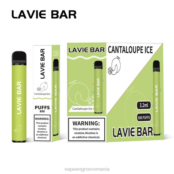 LAVIE BAR 800 pufuri 8BXF317 | Țigară Electronică Vaporesso gheață de pepene galben