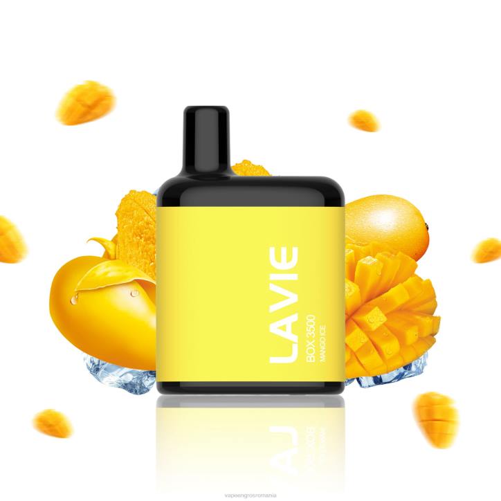 LAVIE BOX 3500 pufuri 8BXF208 | Vape Romania Shop gheata de mango