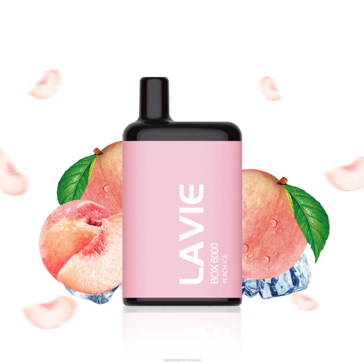 LAVIE BOX 6000 pufuri 8BXF200 | Vape Romania Shop gheata de piersici
