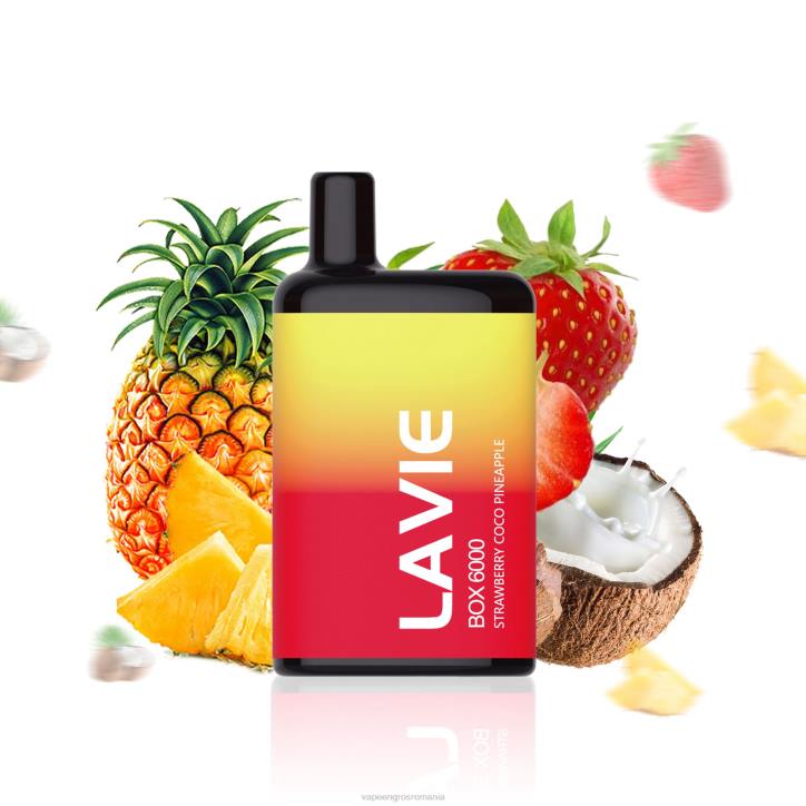 LAVIE BOX 6000 pufuri 8BXF205 | Țigară Electronică Vaporesso capsuni cocos ananas
