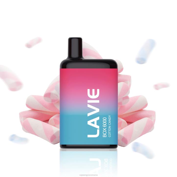 LAVIE BOX 6000 pufuri 8BXF206 | Țigară Electronică Cu Lichid vată de zahăr