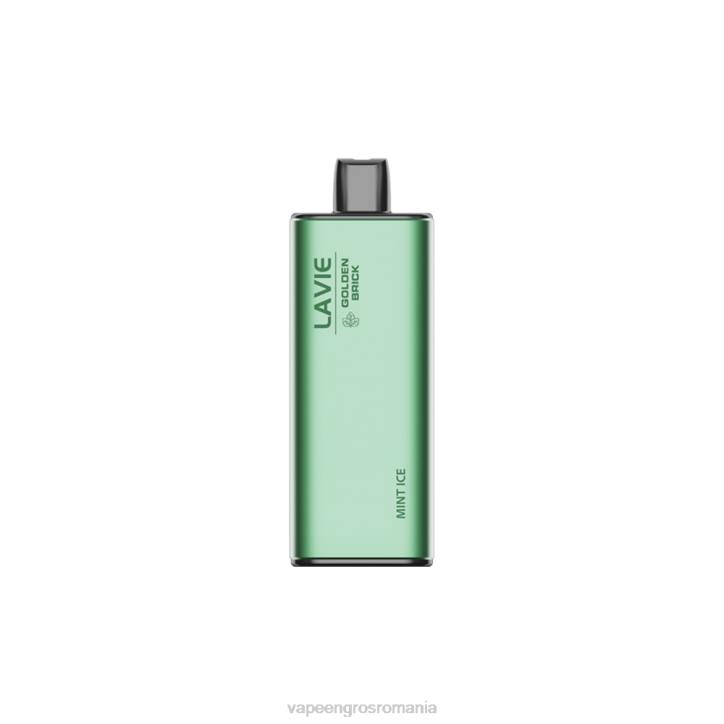 LAVIE GOLDEN BRICK 10000 de pufuri 8BXF62 | Țigară Electronică Cu Lichid gheata de menta