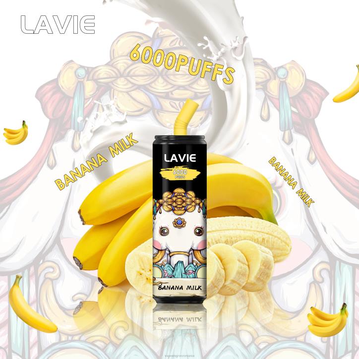 LAVIE Coke BAR 6000 pufuri 8BXF274 | Puff Vape En Gros lapte de banane