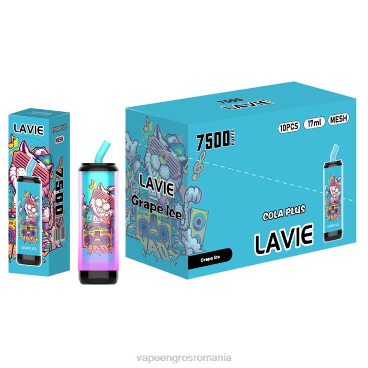 LAVIE Cola Plus 7500 pufuri 8BXF254 | Țigară Electronică Cu Lichid gheață de struguri