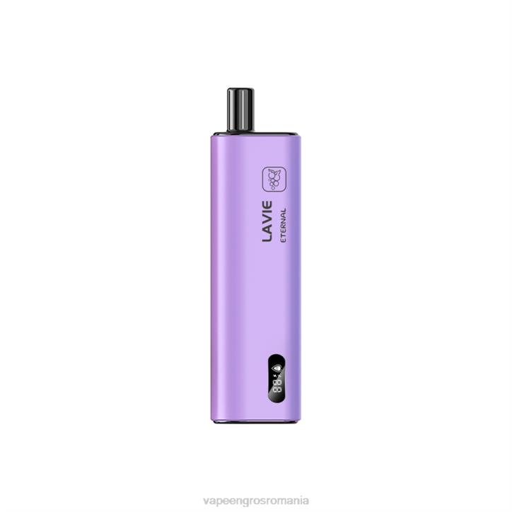 LAVIE ETERNAL 10000 de pufuri 8BXF119 | Țigară Electronică Cu Încărcător struguri violet