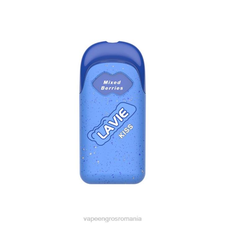 LAVIE KISS 8000 pufuri 8BXF111 | Țigară Electronică Cu Încărcător fructe de padure amestecate