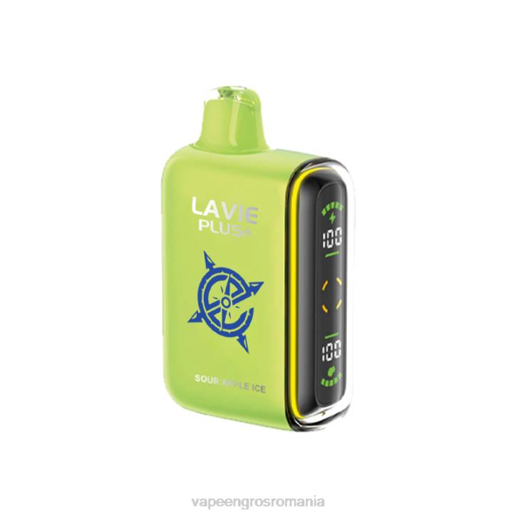 LAVIE PLUS 15000 pufuri 8BXF100 | Țigară Electronică Preț gheață de mere acru
