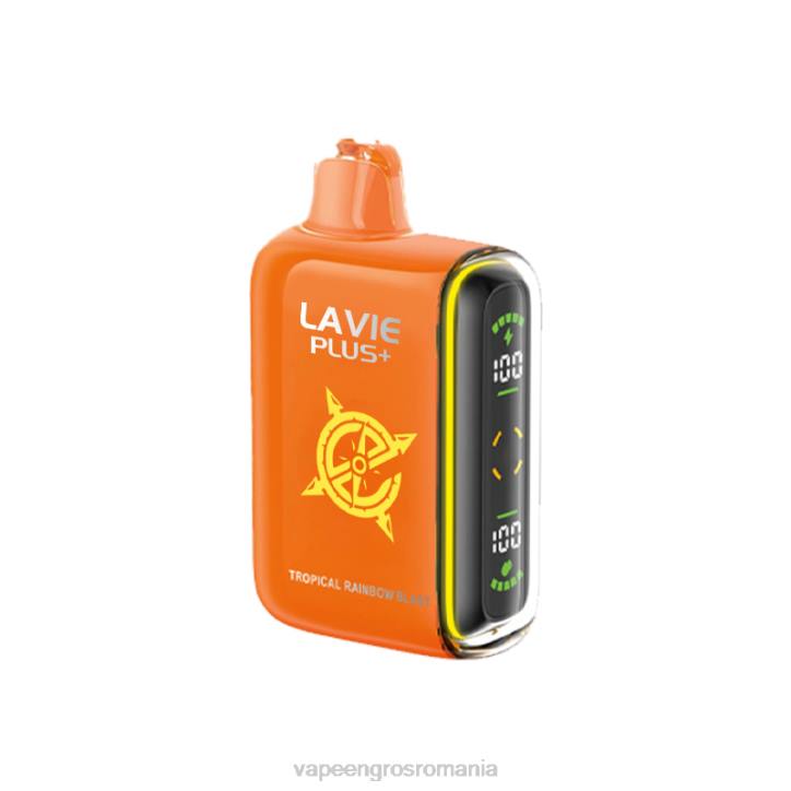 LAVIE PLUS 15000 pufuri 8BXF96 | Vape Romania Shop explozie de curcubeu tropical