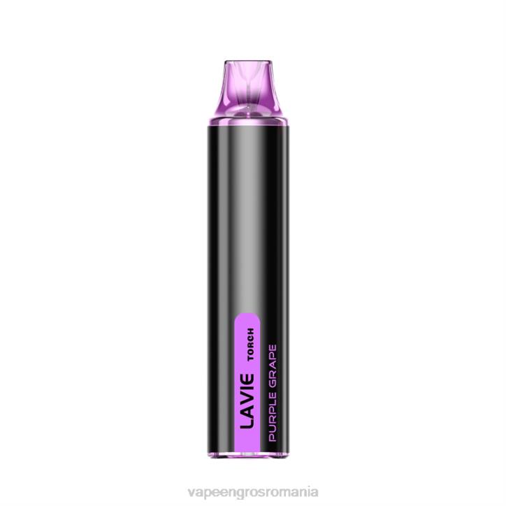 LAVIE Torch 6000 pufuri 8BXF135 | Țigară Electronică Cu Încărcător struguri violet