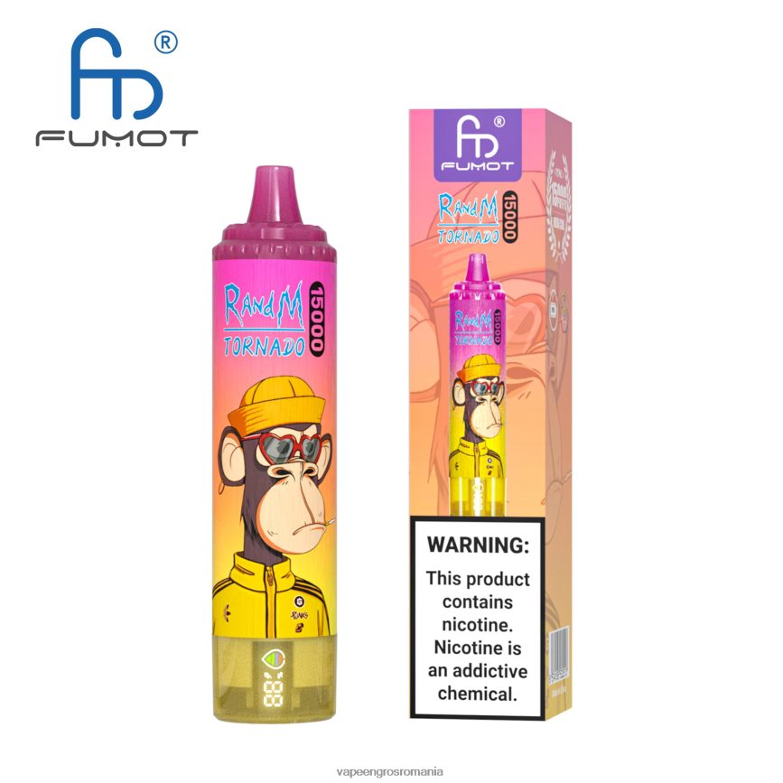 Vape Angro de unică folosință N48BL3 RandM Tornado 15000 5%
