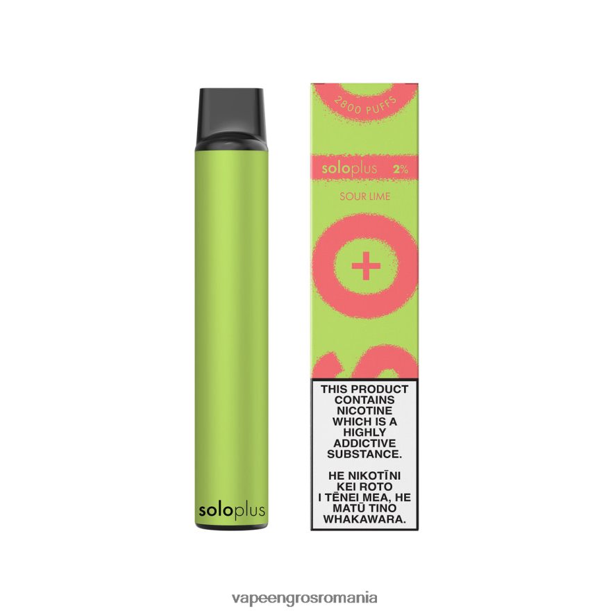 Puff Vape En Gros 2T22TP34 - Solo Plus vapa de unică folosință var acru