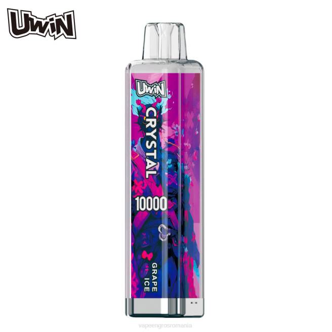 Puff Vape En Gros gheață de struguri - UWIN CRYSTAL 10000 vape de unică folosință 0F0B2
