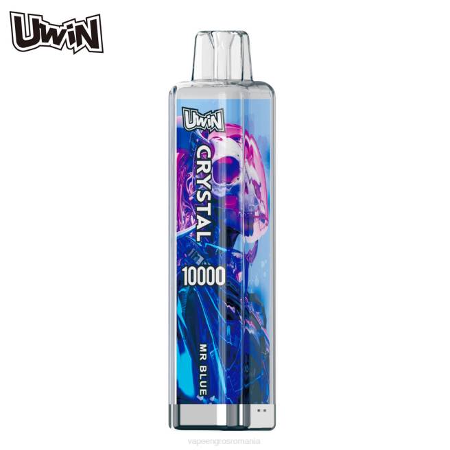 Țigară Electronică Cu Încărcător domnule albastru - UWIN CRYSTAL 10000 vape de unică folosință 0F0B15