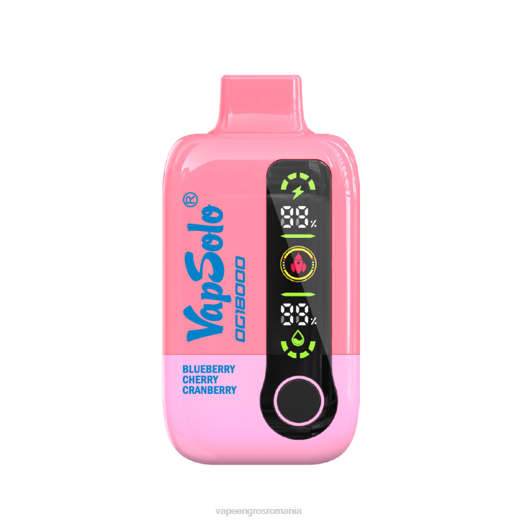 VapSolo dg18000 | Vape En-Gros Romania T264N1 afine cireș merișor