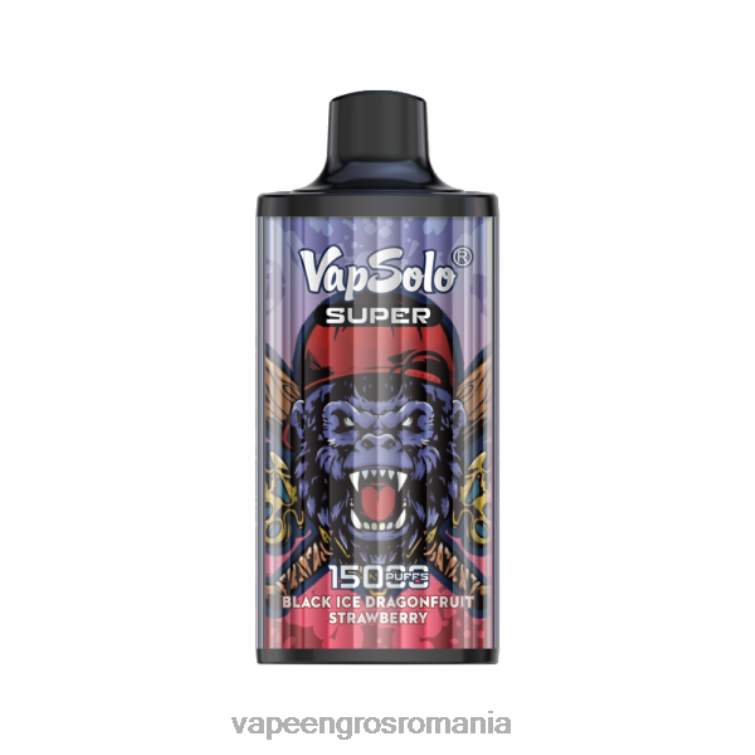 Puff Vape En Gros Z4FPZ107 Vapsolo SUPER vapa de unică folosință gheata neagra dragonofruit capsuni