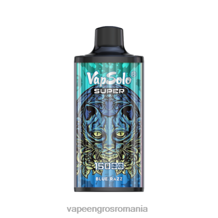 Vape Angro Z4FPZ108 Vapsolo SUPER vapa de unică folosință razz albastru