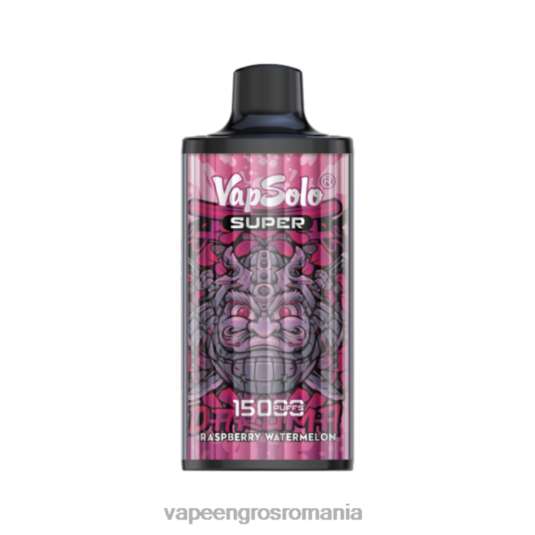 Vape En-Gros Romania Z4FPZ113 Vapsolo SUPER vapa de unică folosință pepene verde zmeura