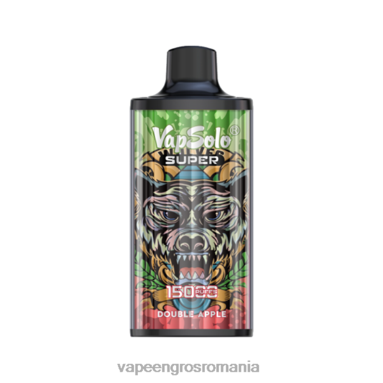 Țigară Electronică Cu Lichid Z4FPZ111 Vapsolo SUPER vapa de unică folosință măr dublu